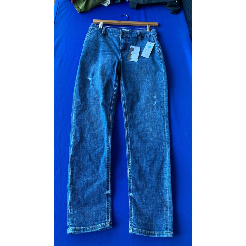Studio Blue Stitch Fix Exclusive Straight Leg Jeans Medium Wash Size 27 NWT - Picture 7 of 8